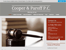 Tablet Screenshot of cpc-law.com
